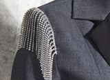 RUN THE WORLD lapel dress