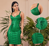 NEELA sheath mini dress