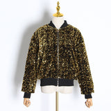 GALAXY sequinned short jacket