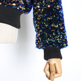 GALAXY sequinned short jacket