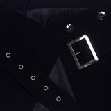 Peplum high-waist belt