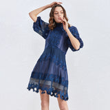 MOLLY eyelet lace dress