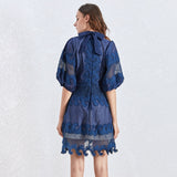 MOLLY eyelet lace dress