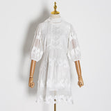 MOLLY eyelet lace dress