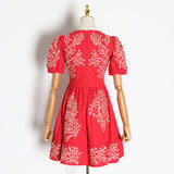 MARITZA embroidered boho dress