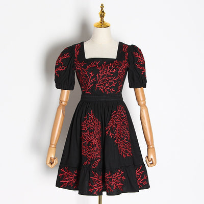 MARITZA embroidered boho dress