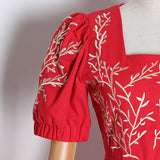 MARITZA embroidered boho dress