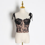 LATTE fashion lace corsette