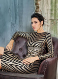 KALEENA Gold Sequinned Dress