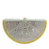 LEMON CHIPS embellished evening purse