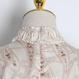 GEORGIA Vintage Lantern Mini Dress