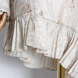 GEORGIA Vintage Lantern Mini Dress