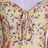GHARNA sweetheart floral spring dress