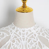 REETA lace mini dress in colors