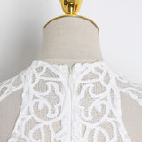 REETA lace mini dress in colors