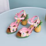 PINEAPPLE pump sandals