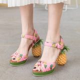 PINEAPPLE pump sandals