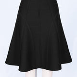 MANDY V-Neck skater midi dress