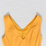 GLORIA ruffled belted dress