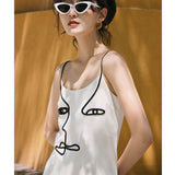 ARTSY Spaghetti strap Mini Dress