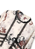 ROWENA Silk printed dress