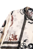 ROWENA Silk printed dress