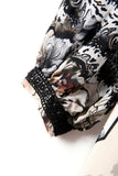 ROWENA Silk printed dress