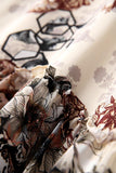ROWENA Silk printed dress
