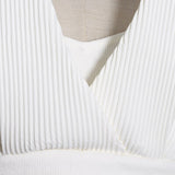 Tulip spaghetti strap crop top