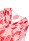POPPY silk flowing midi dress