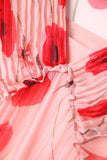 POPPY silk flowing midi dress