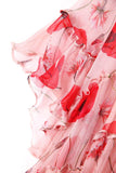 POPPY silk flowing midi dress