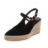 Wedge Slingback Pointy Pump Shoes