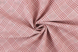 RONINA plaid midi dress in pink
