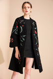 Floriated Embroidery Luxurious Cardigan