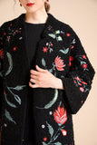 Floriated Embroidery Luxurious Cardigan