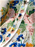 SANDRA Button-down Holiday Maxi Dress
