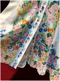SANDRA Button-down Holiday Maxi Dress