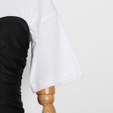 KENYA Tunic Ruched Mini Dress