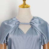 CHIRICO Ruched Midi Dress in colors