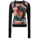 Tribal Drums Print Pullover