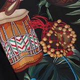 Tribal Drums Print Pullover