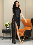 SELINA Halter-neck Maxi Dress-Dresses-Primetime-Looks