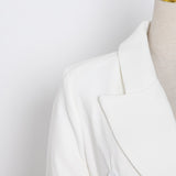 INA Classy Lapel Midi Dress