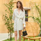 AMARI Mini Shirt Dress