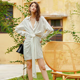 AMARI Mini Shirt Dress