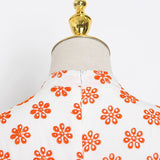 BEA eyelet floral mini dress in colors