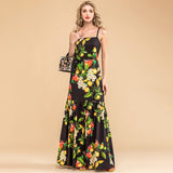 ALORA Tropical Punch Maxi Dress