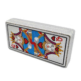 QUEEN OF HEARTS embellished purse