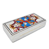 QUEEN OF HEARTS embellished purse